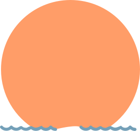 ocean sun